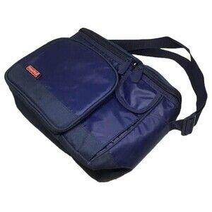 Fisher Price Baby Insulated Travel Carry Bag Bottles Diaper Food Nursing Blue